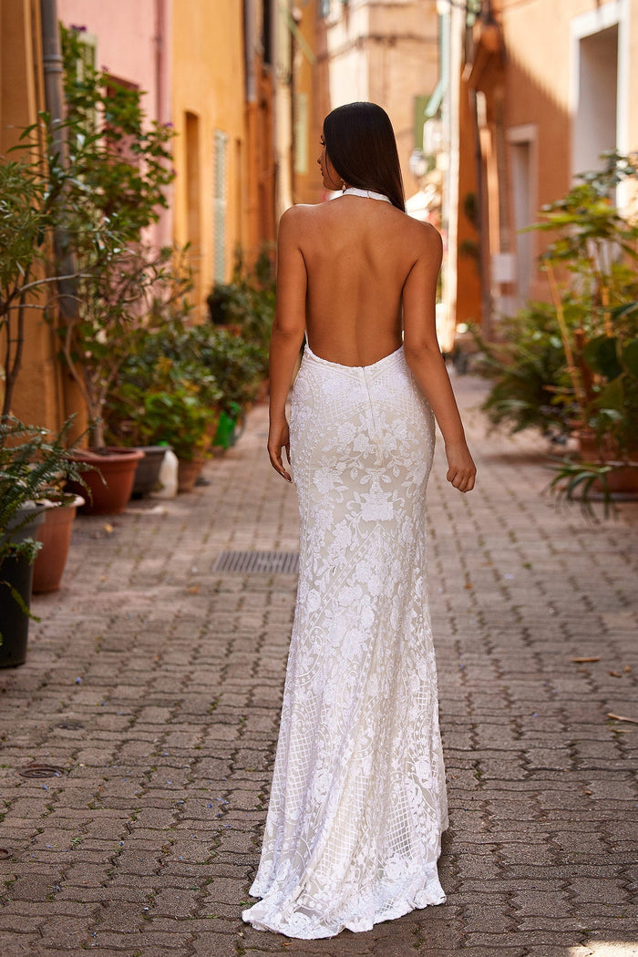 White Luxe Lace dress – Lavishnorth