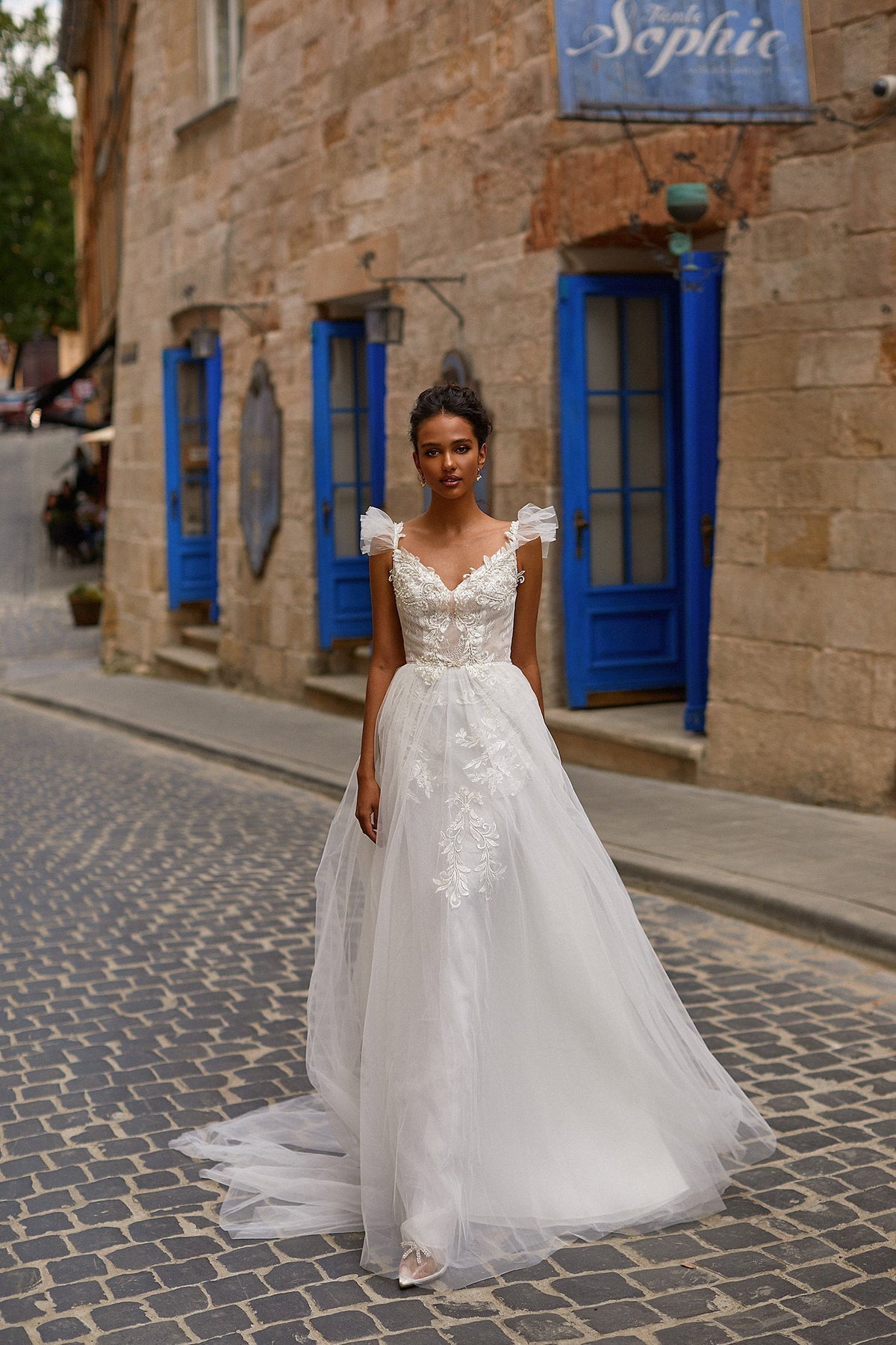 Lace V Neck Plus Size Short Sleeve Wedding Dresses for sale | eBay