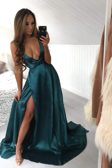 Zerlina Sequin Gown - Emerald