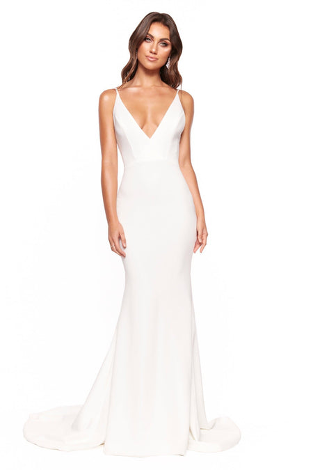 Bridesmaids Savannah Gown - White